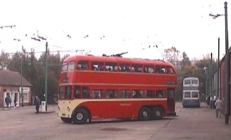 Huddersfield Trolleybus 619